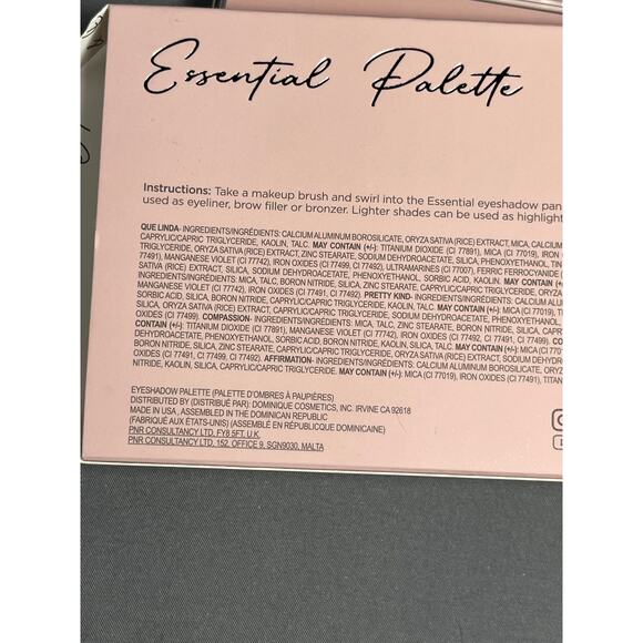 Dominique Cosmetics The Essential Palette Ten Mauvy Neutral EyeShadow New - Picture 6 of 8
